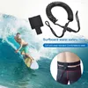 Bälten 6mm vattensporter surfbräda koppel tpu fjäderrep surfing bröstband säkerhet brädet för surfing/standup paddeltavla/kajak