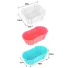 Bakgereedschappen 3 stuks Bento Divider Cup Gemakkelijk schoon te maken Vorm Herbruikbare Cakevorm Dessert Sushi Aparte opslag Accessoires Voedsel Lunchbox Liner