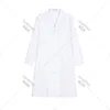 Uniforme pour médecins Costume clinique médical pour hommes Robe de laboratoire Vétérinaire Vêtements de travail à manches courtes Pet Shop Scrubs Manteau W1Uc #