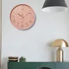 Väggklockor nordisk klocka minimalistisk tjock gräns 3d reloj de pared heminredning dekorationer för ungdomsrum cnim