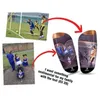 Dropship Personalized Shin Guards Sports Soccer Guard Pad Leg Support Football Shinguard For Adult Teens Children y240318