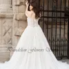 pastrol Wedding Dres Tulle V-Neck Off The Shoulder Lace Up Bride Gowns Lace Applique A-Line Vestido De Noiva 2023 Modernos j3Qv#