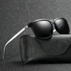Luxury Polarized Sunglasses Men Women Square Cool Sun Glasses Shades Brand Design Black for Male 220325292F