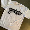 特大のTシャツメンズ衣類夏コットンヒップホップエステティック半袖グラフィックストリートウェア90SヴィンテージハラジュクY2Kトップティー240321