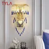 Wandlamp TYLA Hedendaagse Kristallen Binnenkunst Woonkamer Slaapkamer Nachtkastje Luxe El Corridor Hal