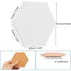 Other Drinkware Sublimation Blank Absorbent Ceramic Coaster With Cork Backing Pads Mat Pad Thermal Heat Transfer Diy Image Cup Coaster Dhpx7