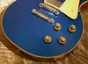 Custom Shop Limited 1968 Paul Mini Humbucker Blue Sparkle Vos E -Gitarre 258