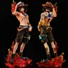 Anime Manga 23cm Anime One Piece Figure Ace Figure PVC Collectible Statue Model Toys Gifts 24329