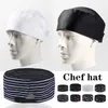 Cappello da cuoco Ristorante Cucina Baker Ristorazione Cucina Cap Donna Uomo Servizio ristorazione Berretto da lavoro Maglia Tappo superiore Uniforme Cappello da fornello Y2qq #