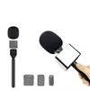 Mikrofoner intervjuar Microphone Handheld Adapter för Rode Wireless Go/GoII/DJI MIC/RelAcart/Wireless Sändare