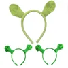 Pinces à cheveux fête enfants adultes spectacle cerceau Shrek épingle à cheveux oreilles bandeau tête cercle Costume article fournitures de mascarade