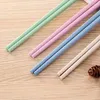 Chopsticks Travel Chop Stick Reusable Sticks For Sushi Tableware Chinese Gift 1 Pair Wheat Straw Non-Slip Portable