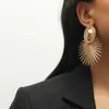 Pendientes colgantes Venta versátil Moda y accesorios Sentido exagerado del comercio exterior de joyería de lujo