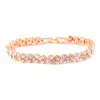 Bijoux de créateurs de luxe Bracelet en cristal romain européen et américain Bracelet coeur de mode pour femmes Bracelet en strass Bracelet en diamant Livraison gratuite