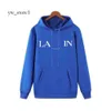 Lanvin Sweat à capuche Designer Pull de luxe Sweats à capuche pour hommes et femmes Sweat-shirt Lettre Imprimé Pull Lâche Casual Coton Manteau À Capuchon Lanvins Hoody 9712