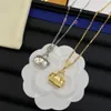 designers Necklace classical Women's Handbag Pendant gold silver Necklaces Girl Valentine's Day Mother's Day Engagement Jewelry Gift