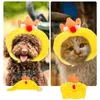 Odzież dla psa ochronna hat zwierzaka termiczny kota ciepła głowa okładka domowa dekoracje zwierząt domowych