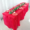 Spódnica stołowa jednorazowa Peva Skirting Rectangle biurko przyjęcie urodzinowe dzieci