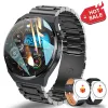 Montre connectée pour Huawei Xiaomi, NFC, GT3 Pro, AMOLED, écran HD 390, 390, fréquence cardiaque, appels Bluetooth, étanche IP68, 2023