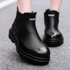 Sandals Unisex High Top Kitchen Chef Shoes Slip On Waterproof Antiskid Rain Lightweight Oil-Proof Work Size 35-44