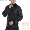 Vestes de cyclisme WOSAWE mince Ultra-léger peau cyclisme veste de pluie pour hommes imperméable pull à capuche vélo vélo course pliable coupe-vent 24329