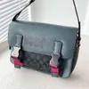 Luxe Mode Diagonaal Pakket Winkel Gratis Verzending Olay Nieuwe Letter Gedrukt Heren Schoudertas Klassieke Track Crossbody