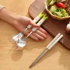 Coffee Scoops Soup Spoon Ice Cream Dessert Household Golden Stars Kitchen Supplies Stainless Steel Creative Long Handle Mixing Tableware