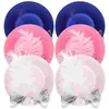 Vestuário para cães 6 PCS Hen Hat Suprimentos Compact Chicken Chapéus Pássaro Pano Portátil Decorativo Papagaio Tem