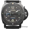 Titta på Swiss Made Panerai Sports Watches Paneraiss Pam Luminor Submersible Automatic Mechanical Watches Full rostfritt stål vattentätt