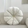 Pillow OmerSa Round Pumpkin Shaped Throw Meditation Floor Soft Velvet