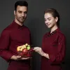 Kochjacke Männer Frauen Kurzarm Restaurant Küche Kochen Kleidung Bäckerei Kellner Uniform U5iu #