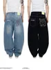 y2k Baggy Jeans Men Women Harajuku Retro Denim Pants 2023 New Ins Fi Casual Loose Oversized Wide Legged Trousers Streetwear 79Jm#