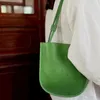Schoudertassen Vintage hoefijzerleer Pure handgemaakte tas Top Dameshandtas Mode Casual All-match Dames
