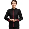 Hotellstädningstjänst enhetlig LG Sleeve PA moster Waiter Workwear rum Fastighet Rengöring Autumn och Winter Clothi T1KN#