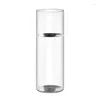 花瓶はオフィスの家の装飾に最適な透明なガラスの花瓶のシリンダー