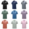 2024 Designer le dernier jersey coton golf slimfit polo chemise loisirs en plein air exercice classique hommes femmes polos m4xl lâche plus taille Northern Fac