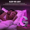 Bilhållare MTifunctional Wireless Charger Alarm Clock Högtalare App Control RGB Night Light Charging Station för telefon 11 12 13 14 Drop Ota4e