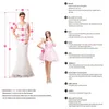 Luxe Baljurk V-hals Bruiloft Dres 2024 Arabische Dubai Tule Parels Kralen Illusi Lg Mouwen Bruid Jurken Vestido De Noiva N93y #