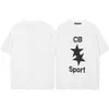 maglietta da design maschile Cole Buxton Mens CB Fashion Tshirt Summer Wash Women di alta qualità Stampa classica Top Top Short Short Maniche Cotton