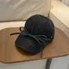 Ball Caps Sweet Bow Diamond Love Denim baseball unisex koreańska wersja niszowa ins swobodne wszechstronne kapelusze kobiet