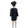 children Graduati Costumes School Academinc Uniform Boys Gilrs Photography Performance Clothing Kindergarten Bachelor Gowns 63TU#