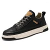 Casual Shoes 2024 Designers Action Leather Sport Man Sneakers Running Men Walking Footwear Trendy Fitness Man Board