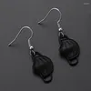 Dangle Earrings 1Pairカラフルなマスクドロップデザインの流行防止ツール