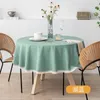Table Cloth Linen Large Circular Tablecloth TPU Waterproof And Oil Resistant Fabric El Home Round Homestay G5T794