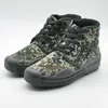 Chaussures décontractées pour hommes Sports tactiques de plein air Entraînement militaire Camouflage Site Ouvriers Slip Wear Toile