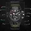 パンズメンスポーツデジタルウォッチ防水式LEDショック男性軍事陸軍腕時計屋外多機能時計ly19121300c