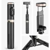 Selfie Monopods Roreta 2024 New Foldable Bluetooth Selfie Stick Trans مع Bluetooth مصراع Aluminium Monopod لنظام iOS Android 24329