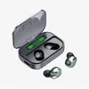 Mobiltelefonörlurar TG07 TWS Earuds Bluetooth 5.3 Touch Control Wireless Hifi Stereo Sound LED Digital Display Gaming Sports in Ear OTVPV