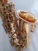 Nova melhor qualidade saxofone alto dourado yas875ex japão marca saxofone alto e-flat instrumento de música com bocal profissional