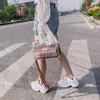 Сумка на продажу HUNI, модная женская прозрачная сумка-мессенджер с заклепками и дикой цепочкой на плечо, простая атмосфера, сумки-мессенджеры